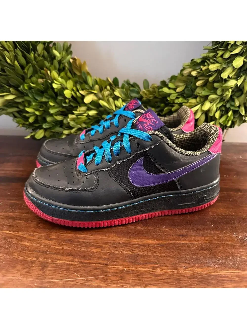 Nike Air Force 1 Low Supreme Busy P Sneakers 4.5Y